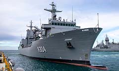 HMAS Stalwart Supply class Auxiliary Oiler Replenishment